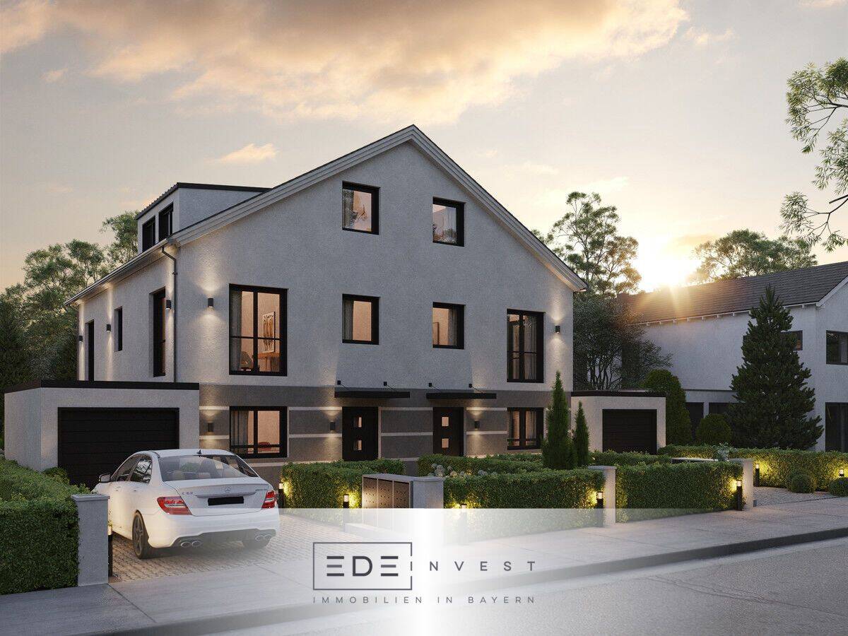 1.11.26 bezugsfrei! Moderne Neubau-Doppelhaushälfte in Hohenbrunn-ruhige Waldrandlage & zentrumsnah, 85521 Hohenbrunn