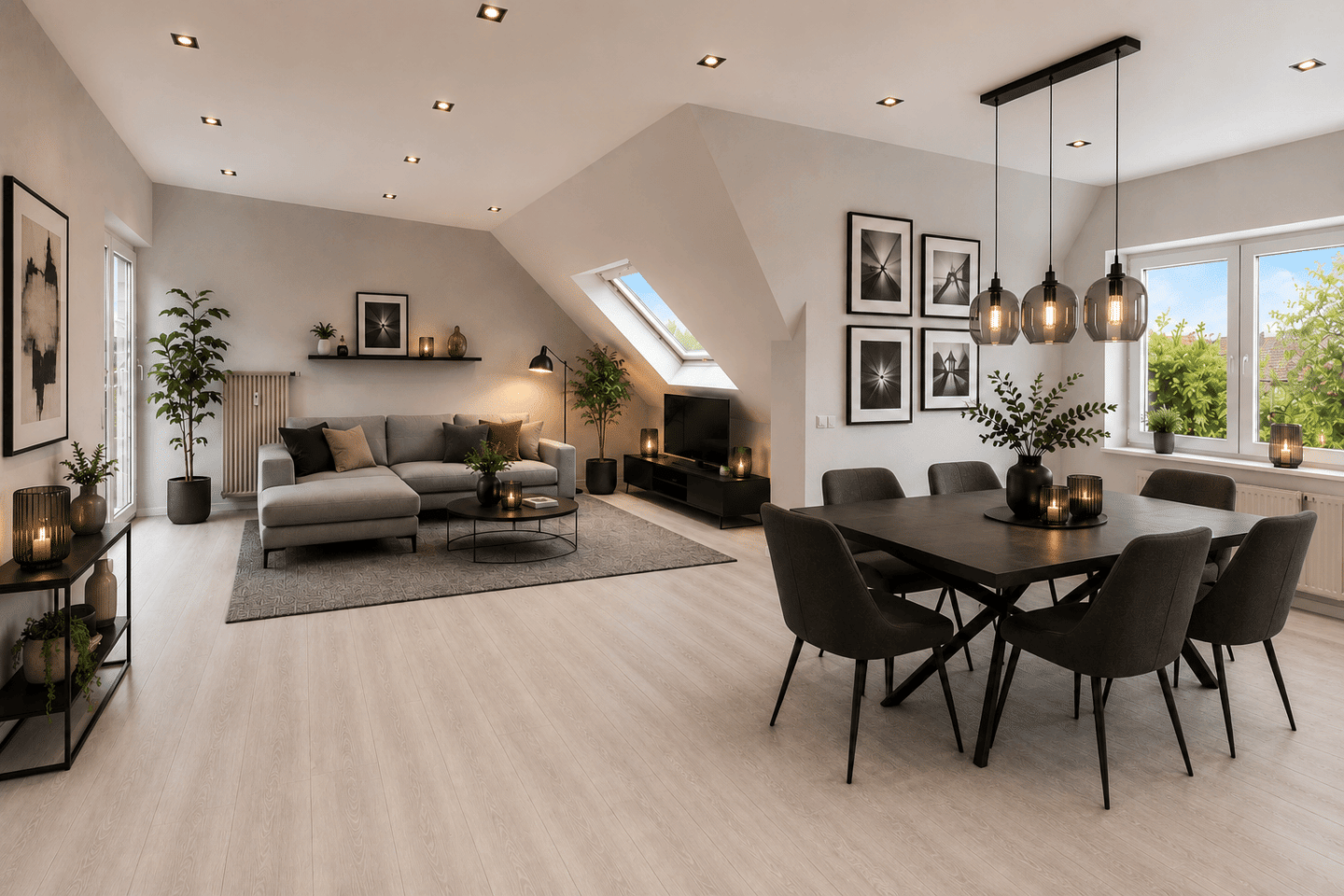 Moderne, bezugsfreie 3,5-ZKB-Wohnung mit Balkon in gepflegtem 4-Familienhaus, 76661 Philippsburg