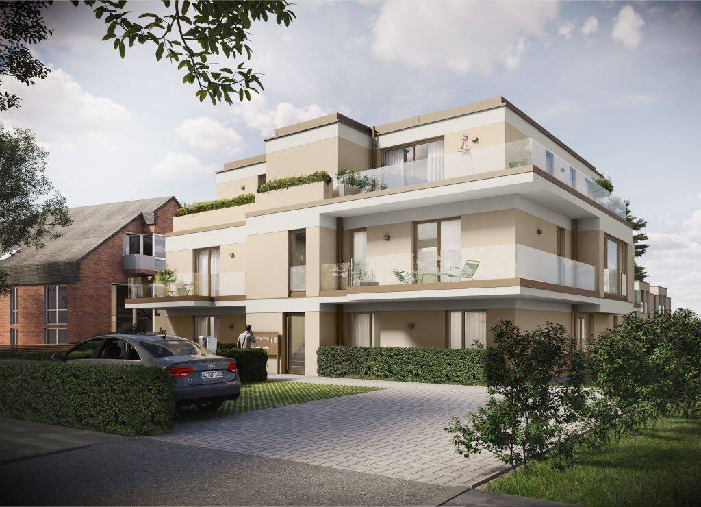 . NEUBAU . 3-Zi-Wohnung mit 2 Balkonen . Aachen-Laurensberg . ca. 121 m² . Aufzug . moderne Aussstattung ., 52072 Aachen