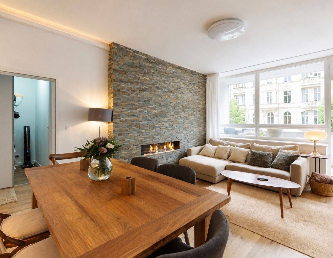 3-Zimmer-Wohnung im Denkmalobjekt – Westbalkon, Kamin & möbliert, 10625 Berlin (Charlottenburg-Wilmersdorf Charlottenburg)