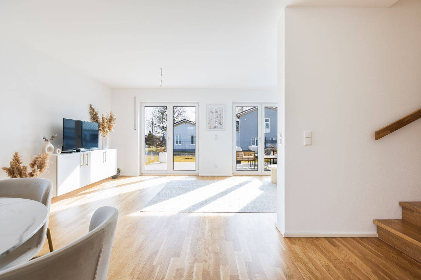 Provisionsfrei – Moderne Doppelhaushälfte mit KfW 55 Standard (V3), 94327 Bogen