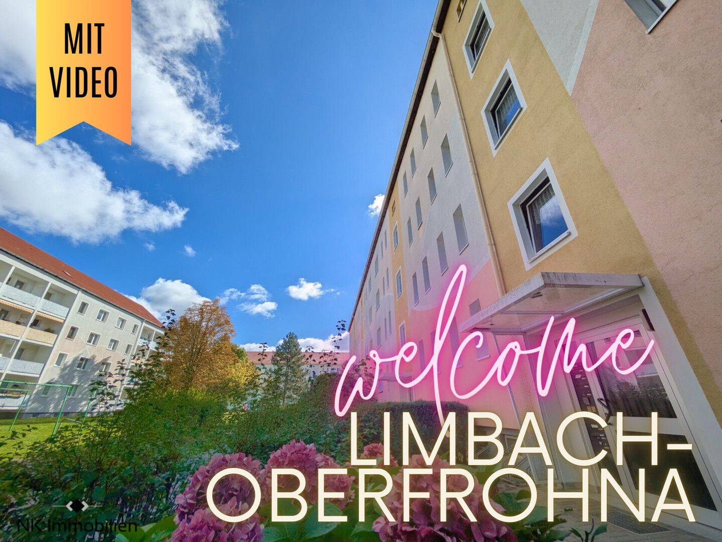 ++ wunderschöne 2-Raum Wohnung mit Balkon & Tageslichtbad – schicke, gepflegte Gegend ++, 9212 Limbach-Oberfrohna