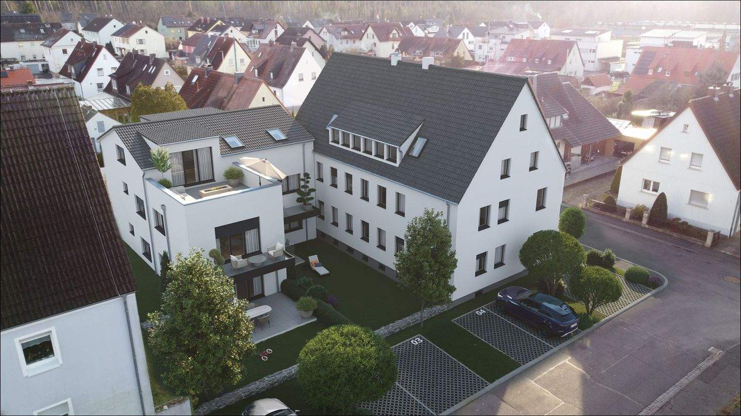 Zur Kahlaue| Wohnen unterm Dach mit Stil – 3-Zimmer-Wohnung klimatisiert mit besonderem Raumgefühl, 63755 Alzenau