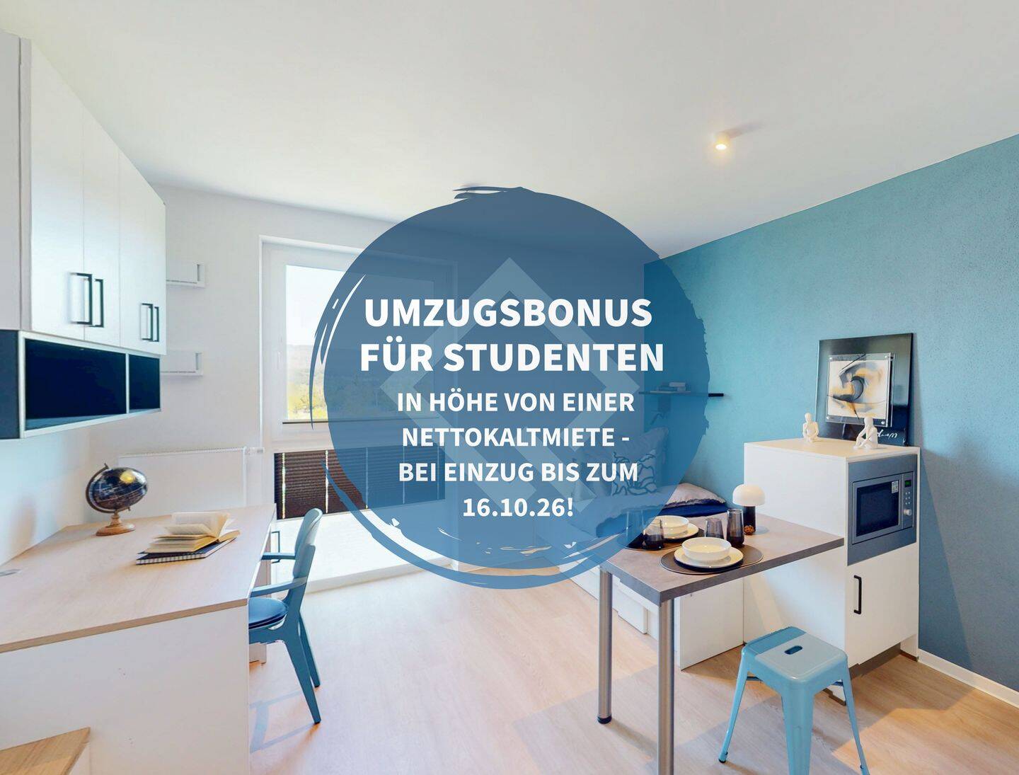1 Monat mietfrei! Urbaner Lifestyle im möblierten Studentenapartment, 65197 Wiesbaden (Biebrich Dotzheim Wiesbaden)