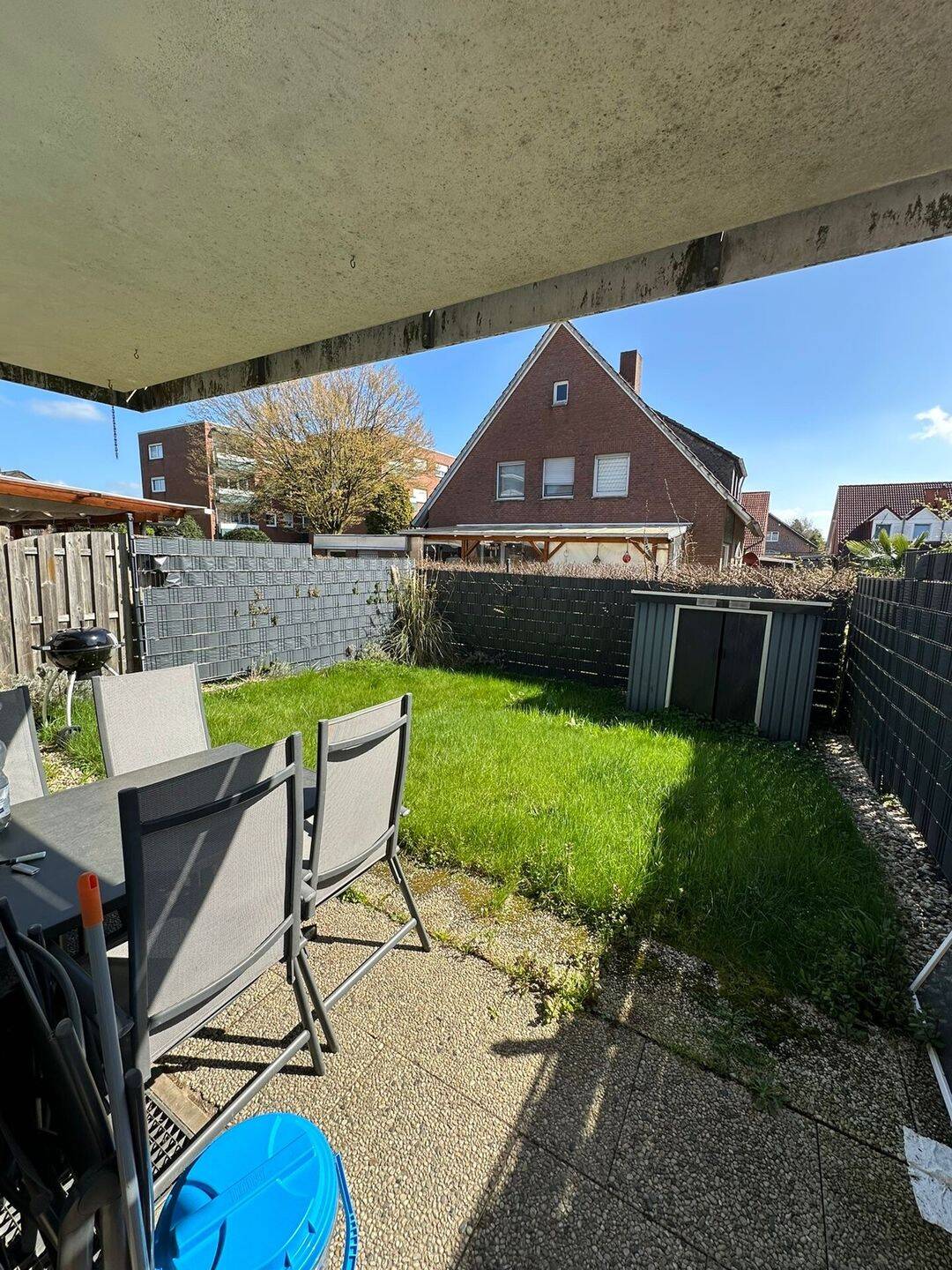 1-Zimmer-Wohnung mit großem Garten inkl. Einbauküche in Anholt, 46419 Isselburg