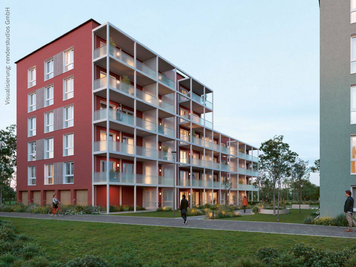 4-Zimmer-Wohnung in Neu-Ulm »Neu-Ulm Wohnen im Illerpark«, 89231 Neu-Ulm