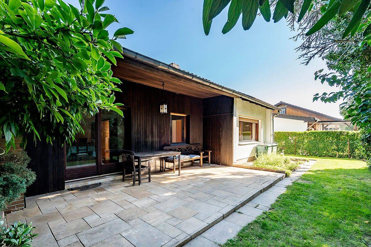 Wohnen im Grünen – Bungalow unweit des Britzer Gartens, 12353 Berlin (Neukölln Buckow Gropiusstadt Kolonie Grüner Stern Rudow)