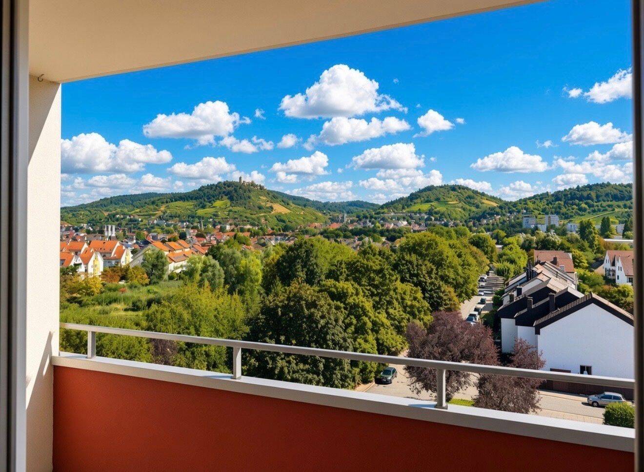 74m² PANORAMA-TRAUM über Heppenheim! 6.OG mit XXL-Sonnenbalkon, Maiberg-Blick, EBK & 2 Aufzügen – BARRIEREFREI, 64646 Heppenheim (Bergstraße)