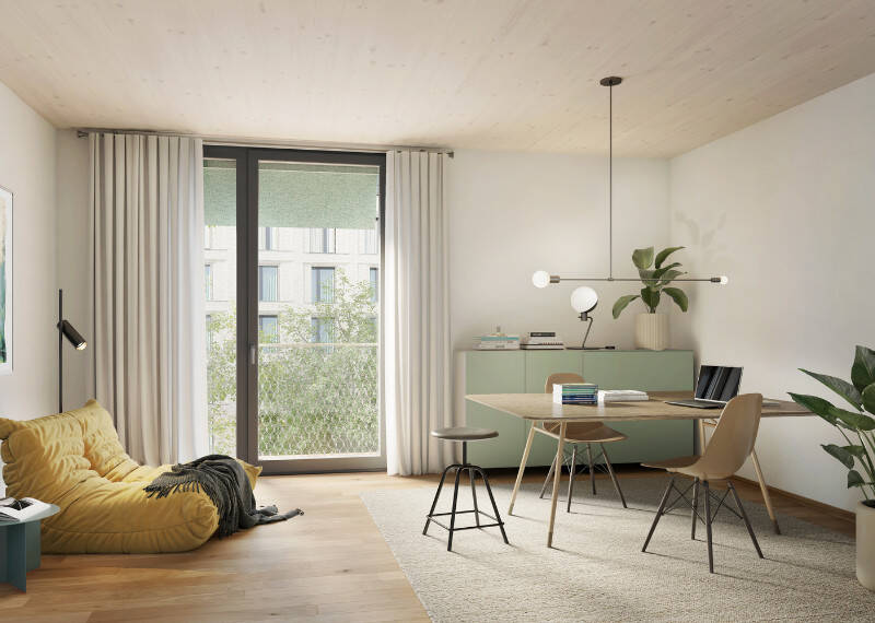 Helle 3-Zimmer-Neubauwohnung im Neckarbogen – jetzt besichtigen & sofort einziehen, 74076 Heilbronn (Heilbronn Neckarbogen)