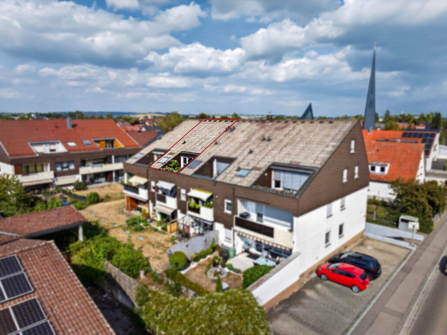 3-Zimmer Maisonette-Wohnung mit Dachterrasse in Langenau, 89129 Langenau
