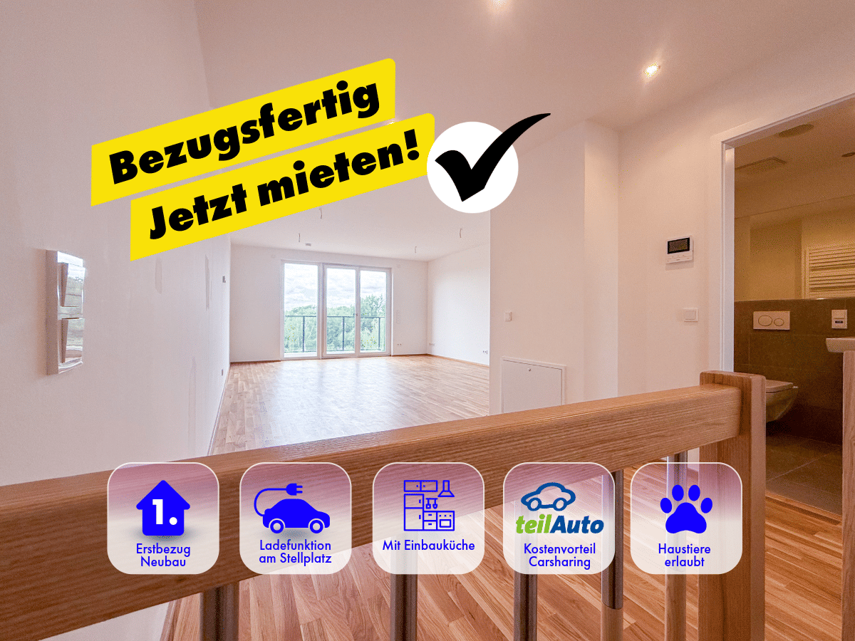 *** ENERGIEKONZEPT * Exklusiv am Auenwald – Neubau-5-Zimmerwohnung in Toplage * ab 3/26 ***, 4159 Leipzig (Lützschena-Stahmeln Möckern Wahren)