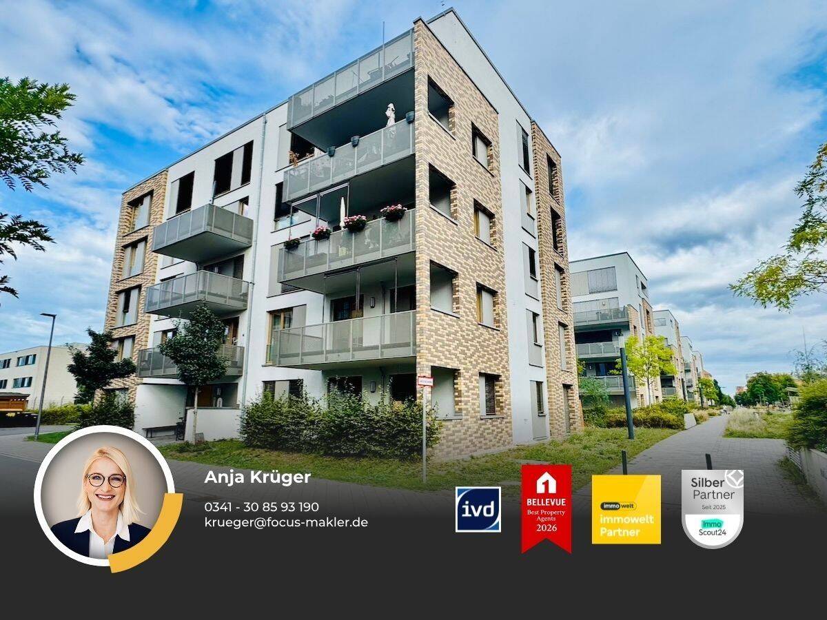 Wohntraum in Gohlis-Nord I Moderne 4-Zimmer-Wohnung mit exklusiven Ausstattungsdetails, 4159 Leipzig (Lützschena-Stahmeln Möckern Wahren)