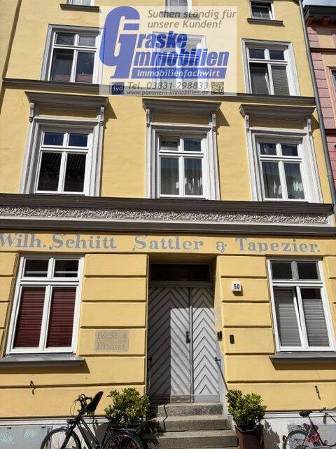 Wunderbare 3 Zimmerwohnung mit Balkon in der Altstadt von Stralsund, 18439 Stralsund