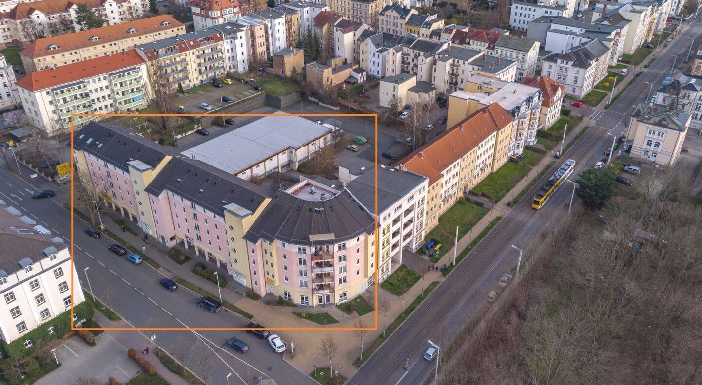 Moderne 2 Raum Wohnung mit Balkon und Aufzug – Nahe der Innenstadt, 7545 Gera (Bieblach Innenstadt Ostviertel Pforten Untermhaus)