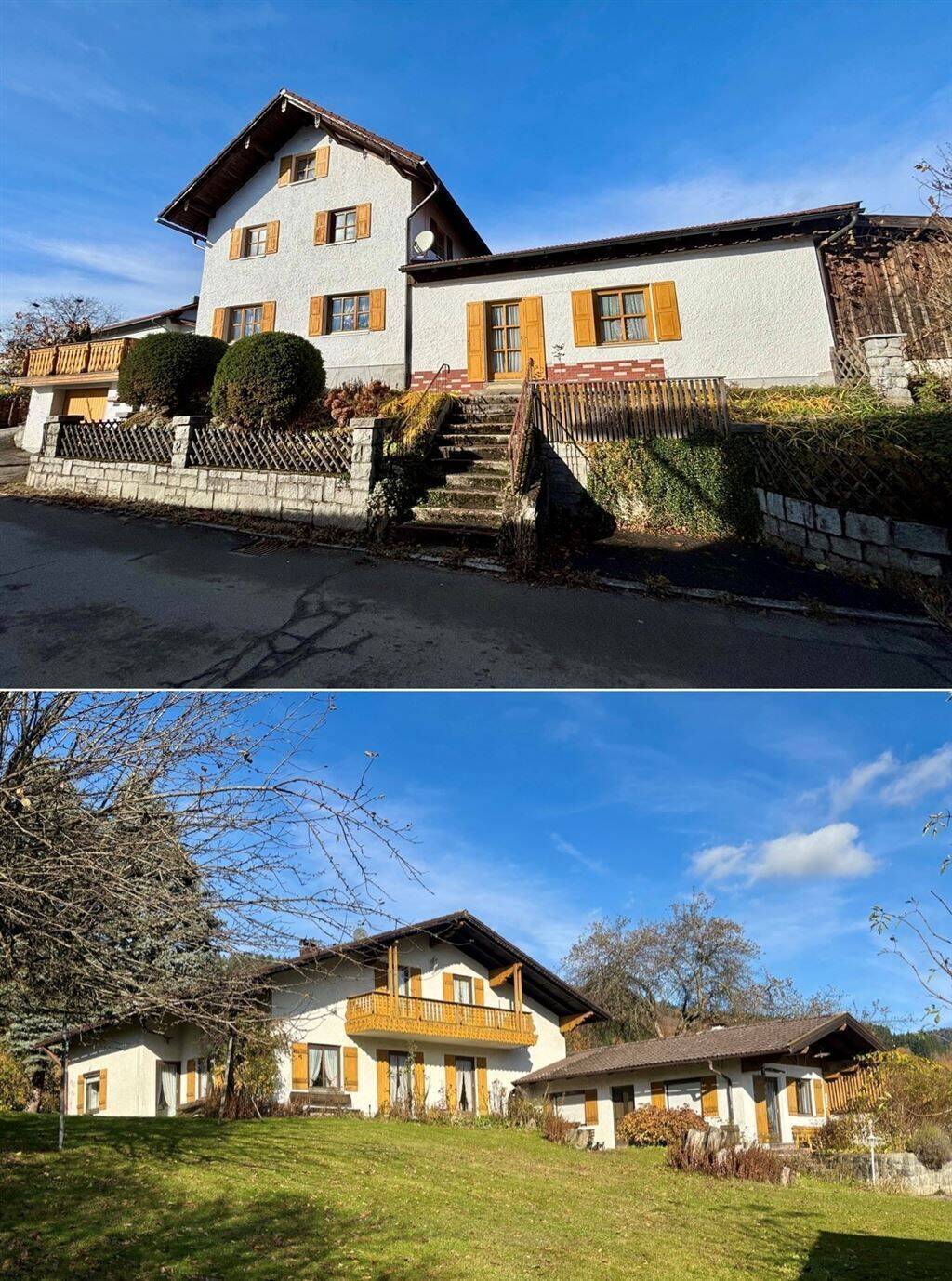 2 Häuser auf großem Grundstück mit Nebengebäuden, 94551 Hunding
