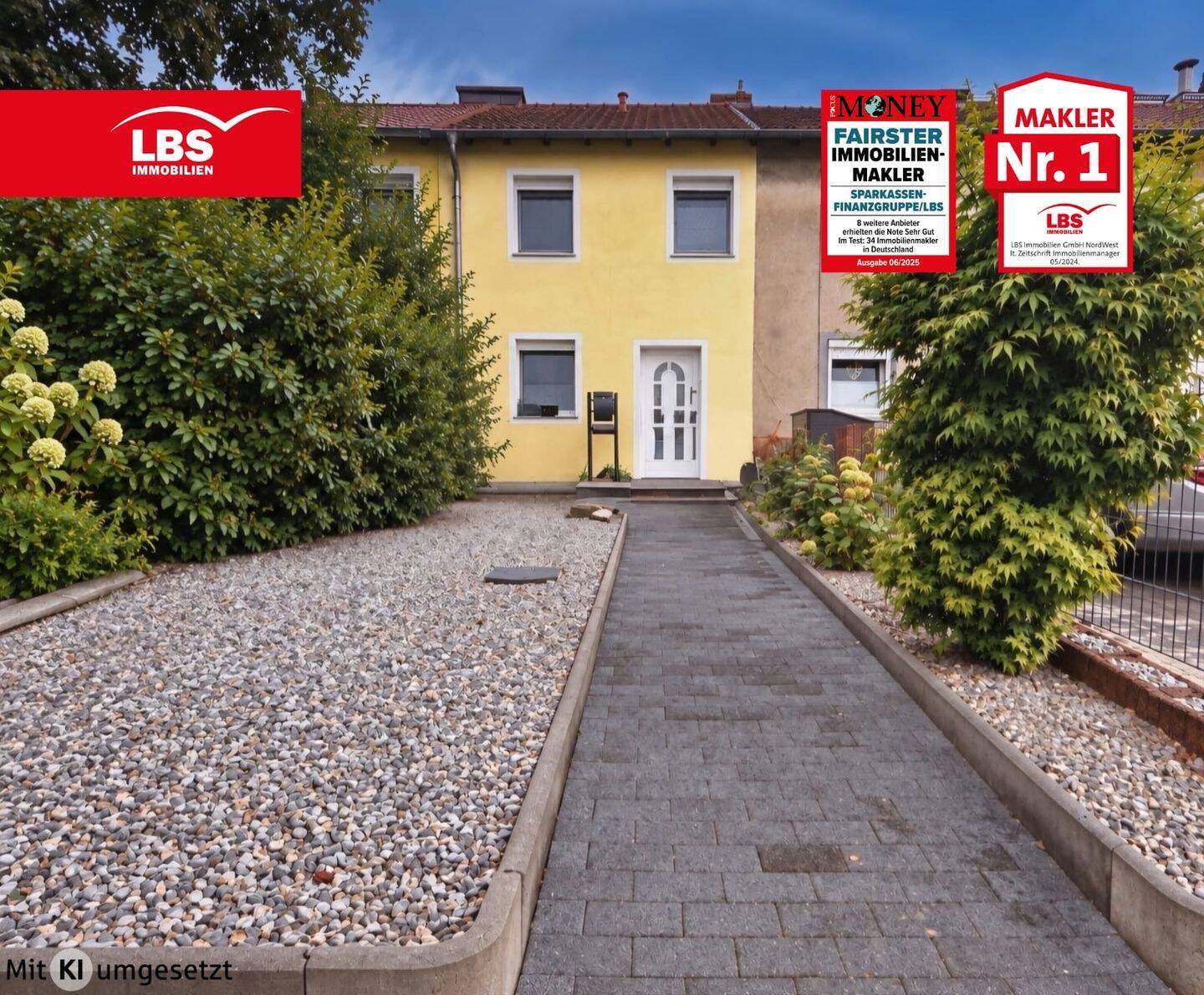 Modernisiertes Reihenmittelhaus in ruhiger Wohnlage von Kamen-Heeren, 59174 Kamen
