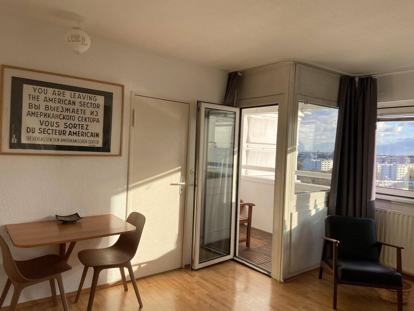 1,5- Zimmer – Apartment unweit Checkpoint Charlie mit Weitblick (13.OG), 10969 Berlin (Friedrichshain-Kreuzberg Kreuzberg Mitte)