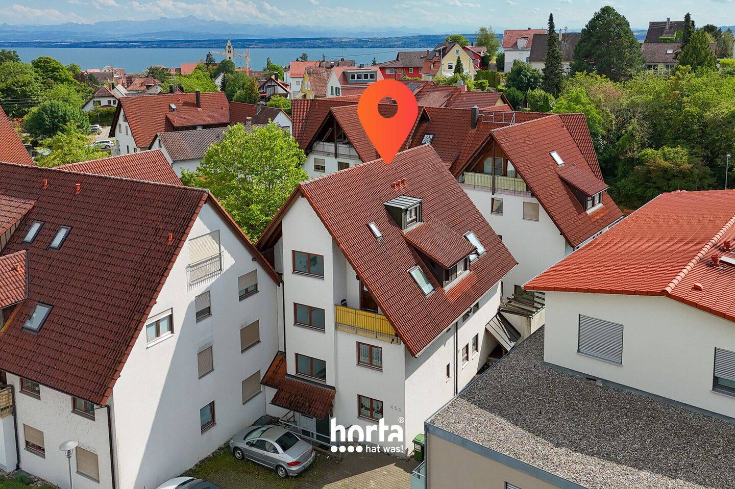 Bezugsfrei! 1-Zimmer-Wohnung mit TG-Stellplatz in Meersburg, 88709 Meersburg