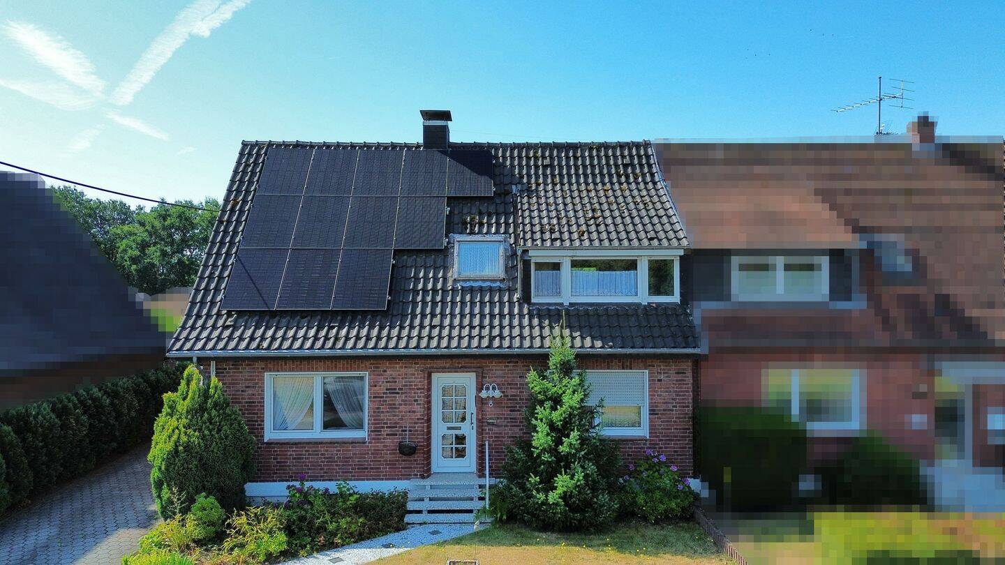 Reizvolle Doppelhaushälfte mit einer barrierefreien Wohnung in einem separaten Anbau!, 46514 Schermbeck