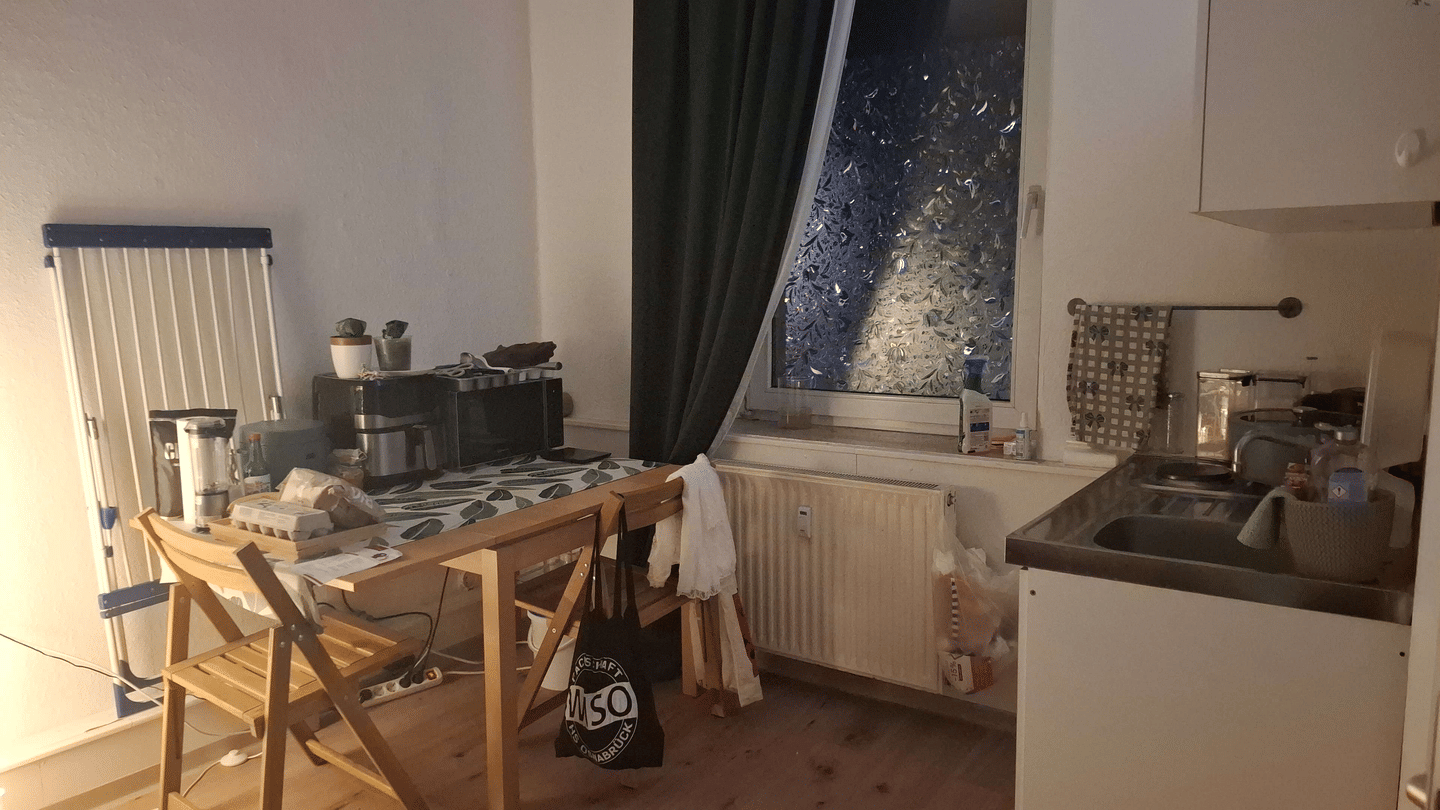 Schöne 1 Zimmer Wohnung wüste, 49080 Osnabrück (Kalkhügel Wüste)