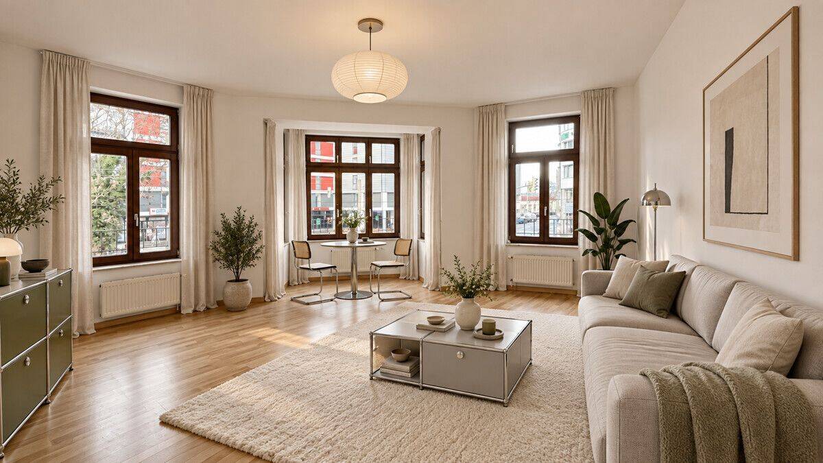 Attraktives Wohninvestment – 2 Zi, Aufzug & historischer Charme- Citylage, renoviert & bezugsfrei!, 4315 Leipzig (Neustadt-Neuschönefeld Sellerhausen-Stünz Volkmarsdorf)