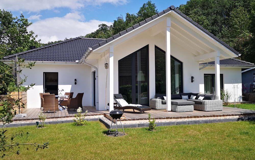 Ihr neues Zuhause – Winkelbungalow von ScanHaus in Großkayna, 6242 Braunsbedra