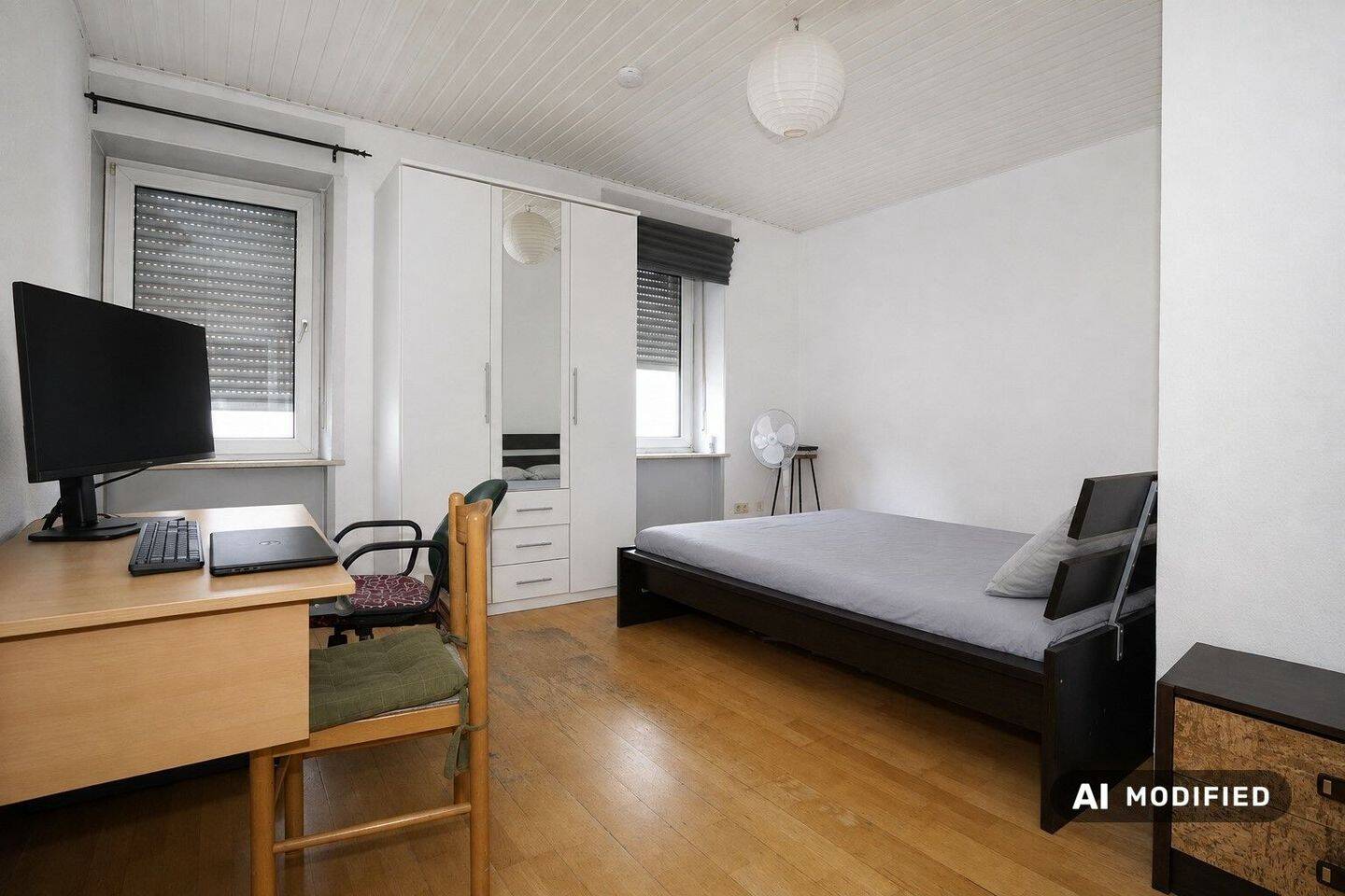 Zentral vermietete 2-Zimmer-Wohnung mit Essküche und Gartenmitbenutzung, 67655 Kaiserslautern (Innenstadt)