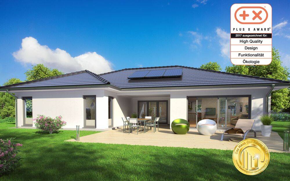 Winkelbungalow mit viel Platz und großem Grundstück – ScanHaus, 6242 Braunsbedra