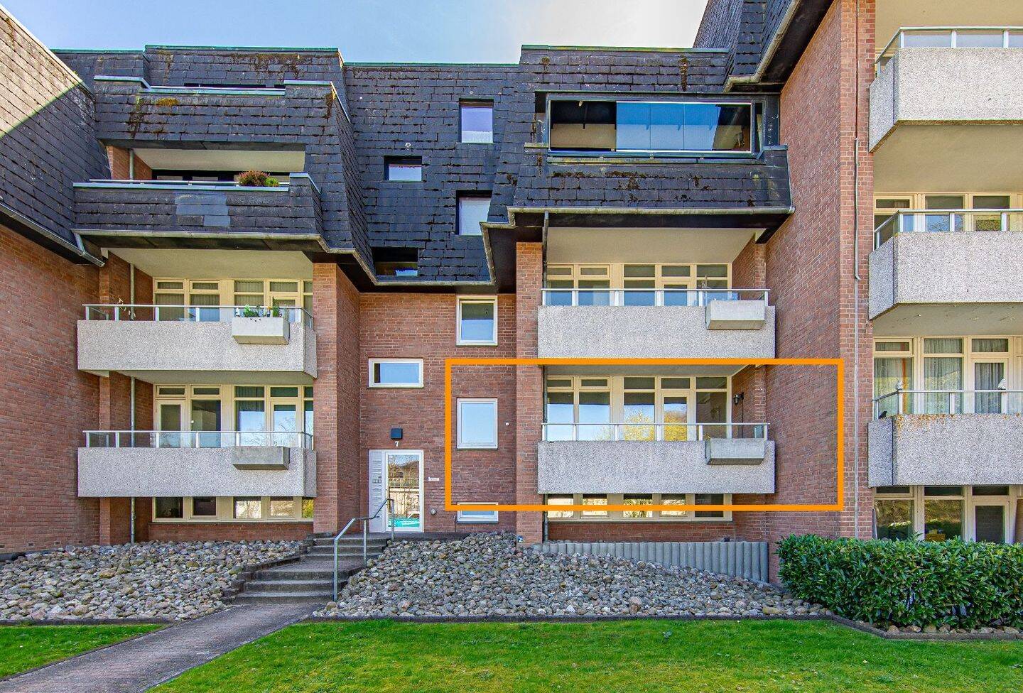 Wohnen am Wasser: 2,5 Zimmer, 72 m², zwei Balkone und viel Lebensqualität, 24955 Harrislee