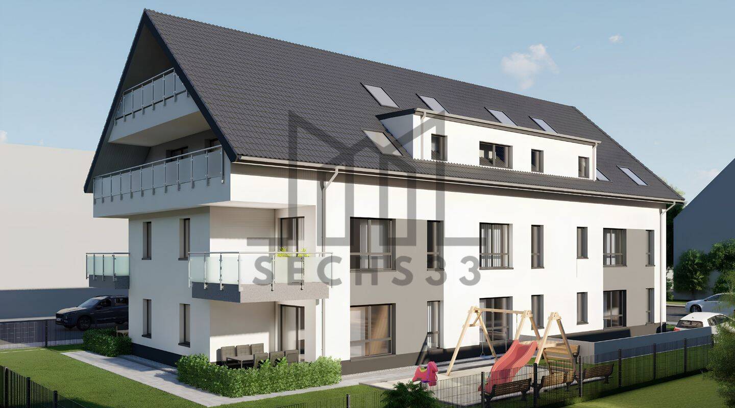 SECHS33 – Exklusive Balkonwohnung mit Tiefgarage in Düsseldorf-Rath, 40472 Düsseldorf (Hubbelrath Lichtenbroich Rath Unterrath)
