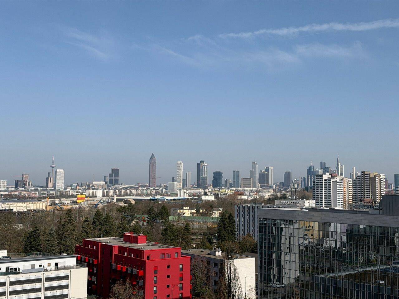 TOP | barrierefreies Apt. | Concierge | XXL-Skyline-Terrasse für HG | EBK, 60528 Frankfurt am Main (Niederrad Sachsenhausen Schwanheim)