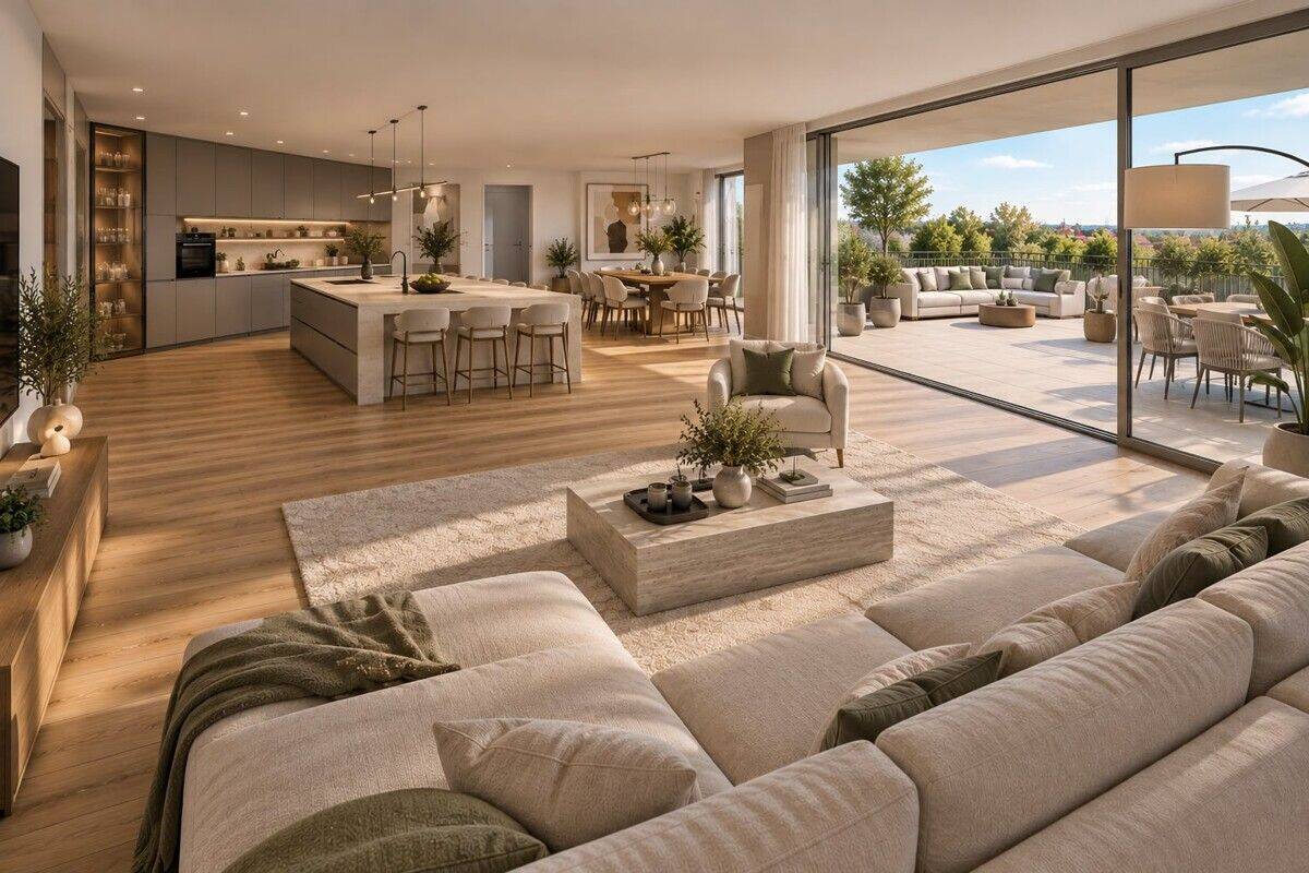Westend: ERSTBEZUG im LUXUS NEUBAU: u.a. 4,5 Zi-Wohnung mit 150m² und 2 Terrassen ab Anfang 2028, 14055 Berlin (Charlottenburg-Wilmersdorf Charlottenburg Grunewald Westend)