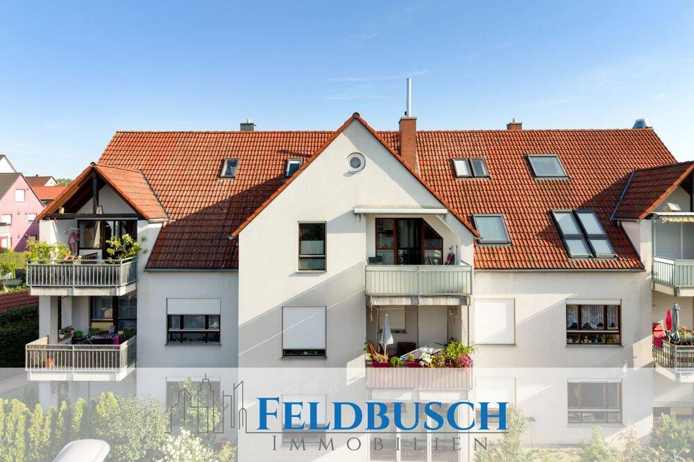 Zur Miete in Neumarkt! Gemütliche 3-Zimmer-Wohnung im 2. Obergeschoss mit Balkon und TG-Stellplatz, 92318 Neumarkt i.d. OPf.