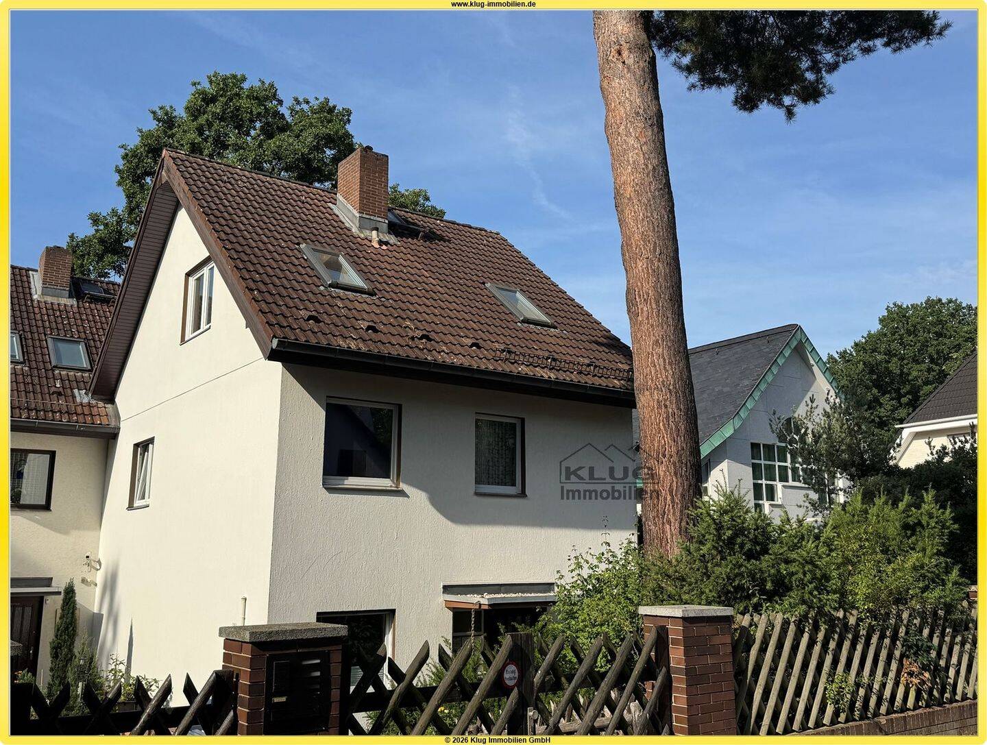 Frohnau! Bezugsfreie Doppelhaushälfte mit großem Grundstück und Erweiterungspotenzial (DG + 50 m²), 13465 Berlin (Reinickendorf Frohnau Mühlenbecker Land Hermsdorf)