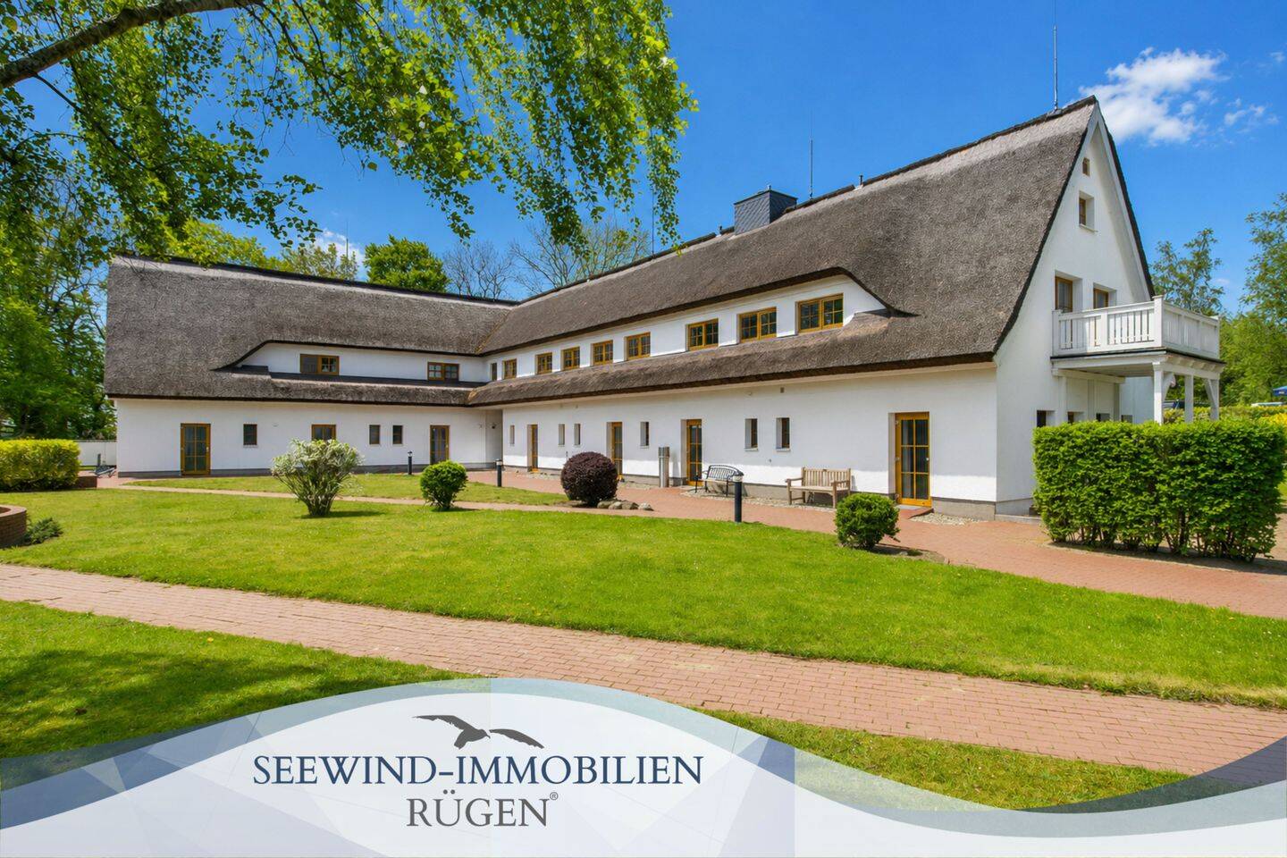 Reetdach-Charme: Maisonette-Wohnung mit Terrasse auf Mönchgut auf der Insel Rügen, 18586 Mönchgut (Middelhagen)