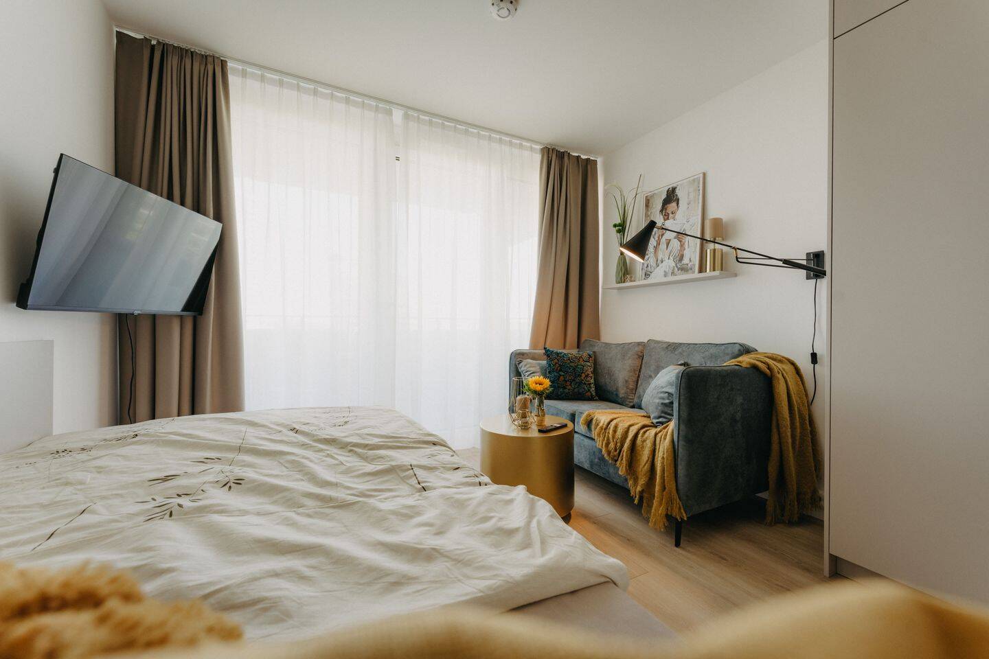 THE SAXXON: The Cozy Studio 20% Early Bird Discount for 6 months: € 981 warm rent*, 60598 Frankfurt am Main (Sachsenhausen)