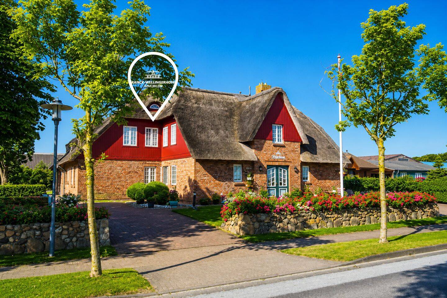 Charmante Ferienwohnung unter Reet in Alkersum, 25938 Alkersum