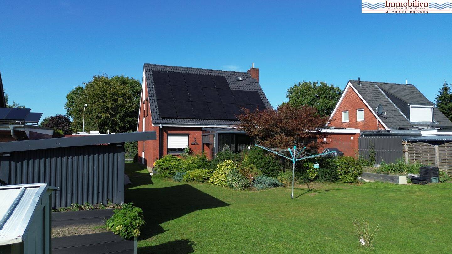 Gepflegtes und modernisiertes Einfamilienhaus mit großzügigem Grundstück und moderner Energietechnik, 25813 Schwesing