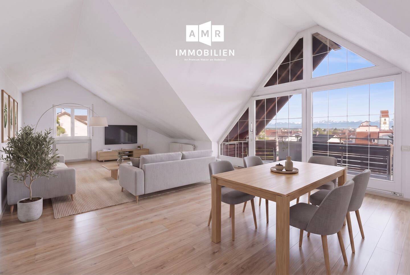 Charmante 2,5-Zimmerwohnung mit außergewöhnlichem Bergblick in Friedrichshafen, 88048 Friedrichshafen