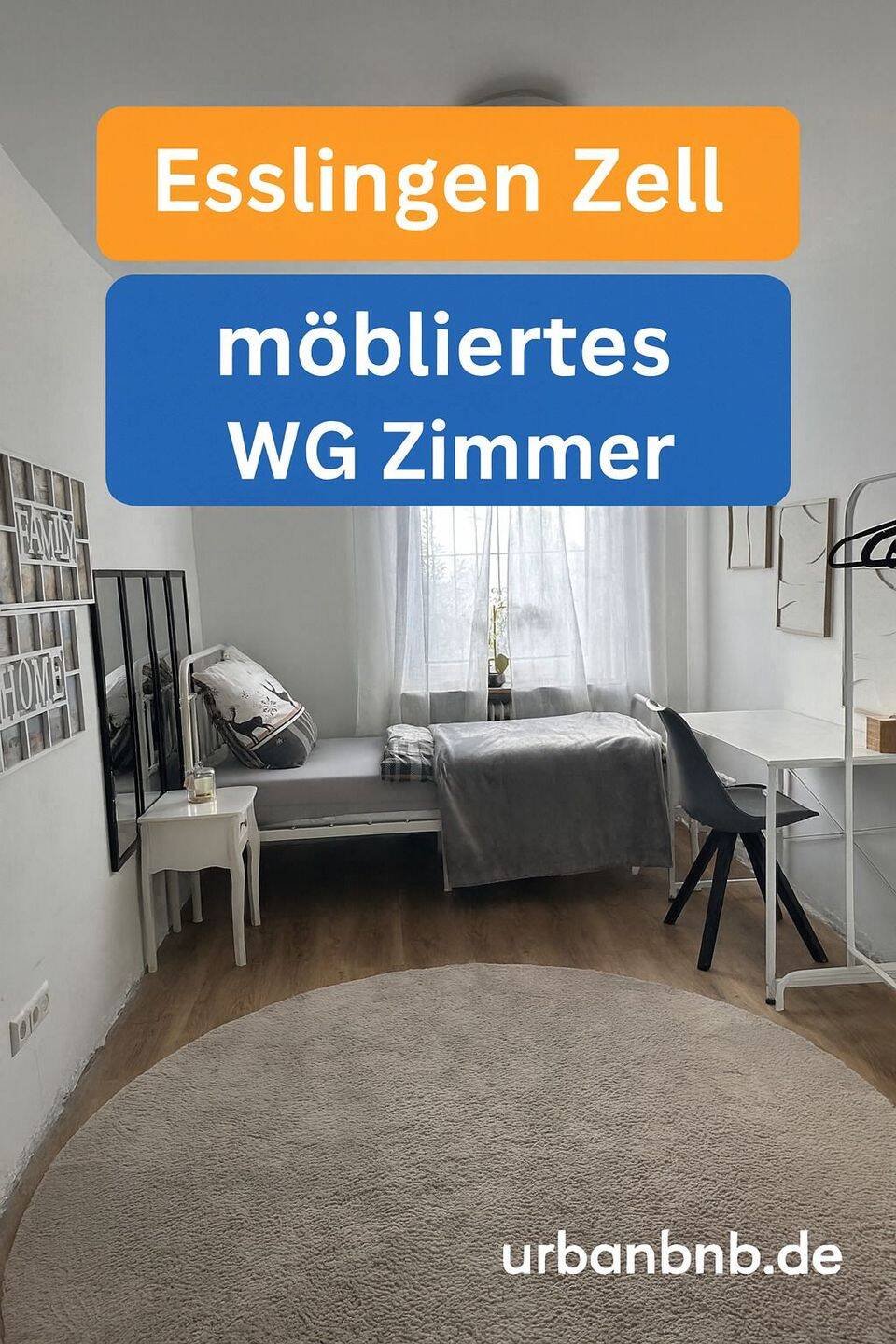 WG Zimmer in Esslingen – möbliertes Zeitwohnen ab 1 Monat, 73730 Esslingen am Neckar