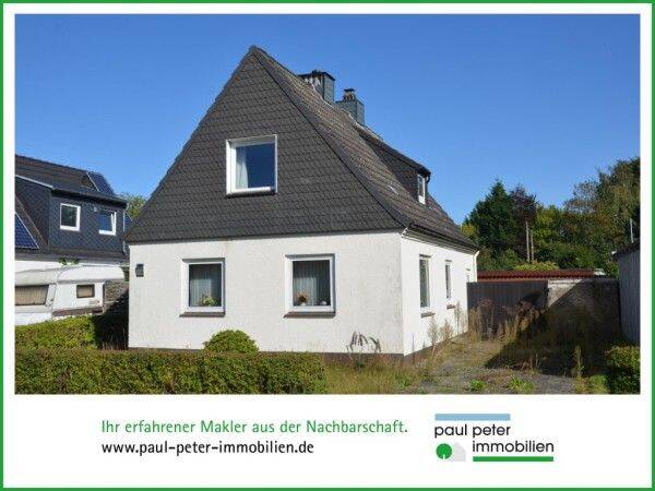 Kleines Einfamilienhaus mit Anbaumöglichkeit auf großem Grundstück in Neumünster-Einfeld, 24536 Neumünster (Brachenfeld Einfeld Tungendorf)