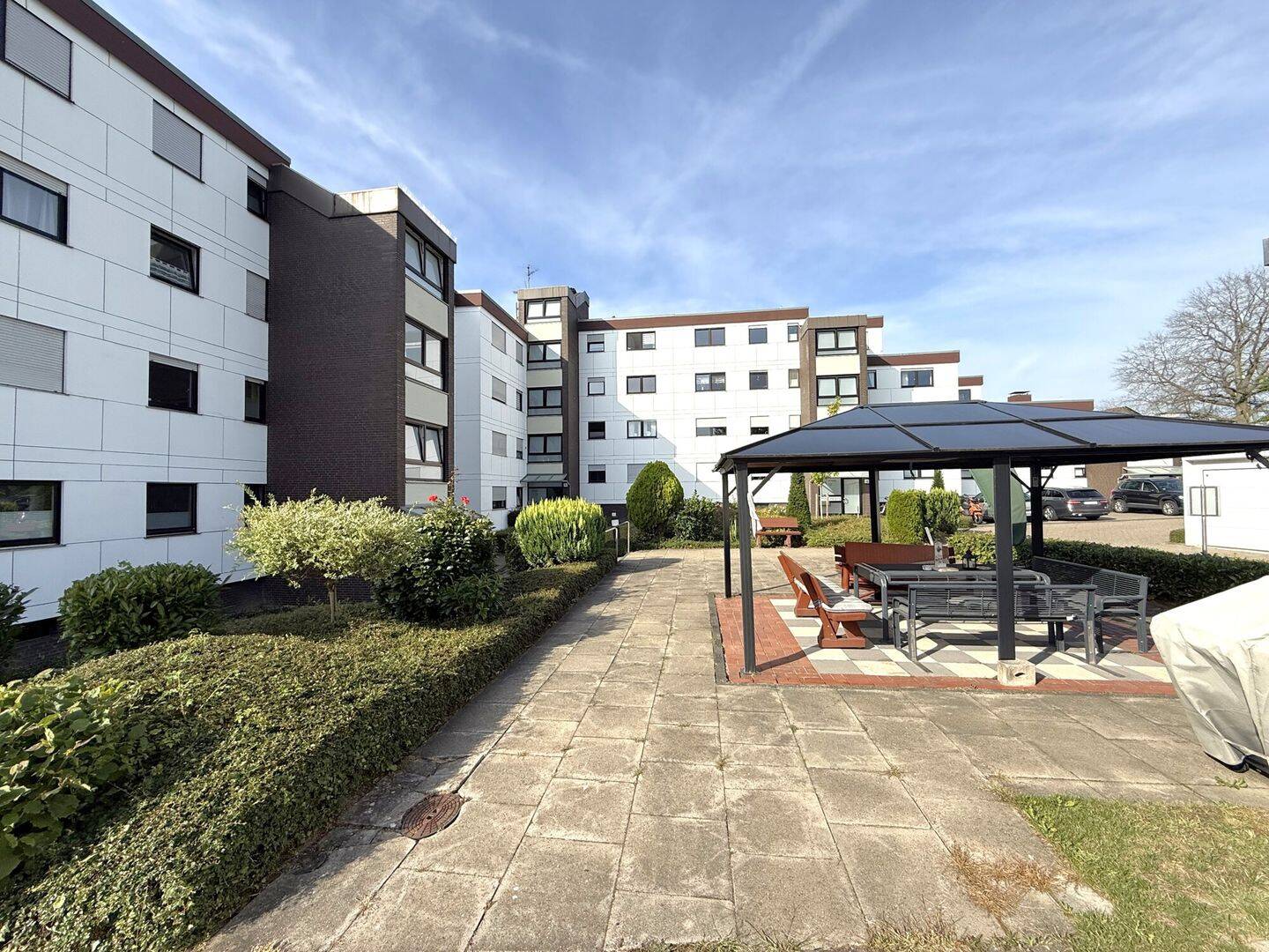 Balkon, Schwimmbad, grüne Umgebung – Wohnung in Dülmen, 48249 Dülmen