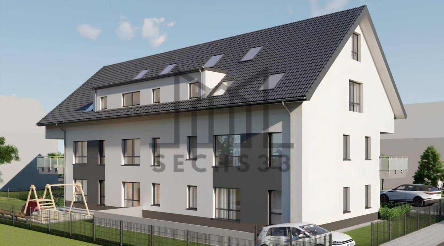Moderne Balkonwohnung | Neubauprojekt „SECHS33“ in Rath, 40472 Düsseldorf (Hubbelrath Lichtenbroich Rath Unterrath)