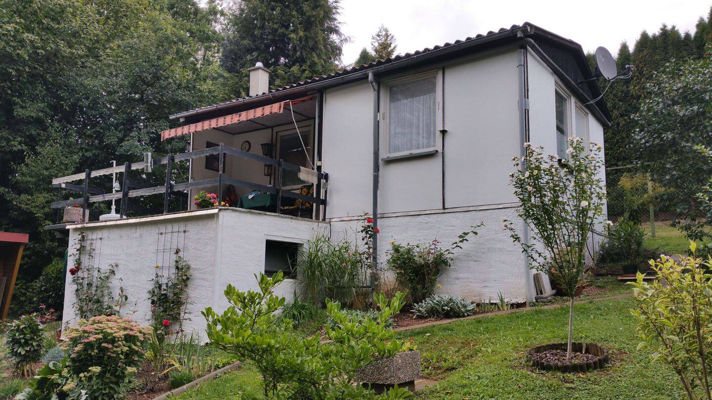 Pachtgarten mit Bungalow und Nebengelass in Ronneburg’s Neuer Landschaft, 7580 Ronneburg