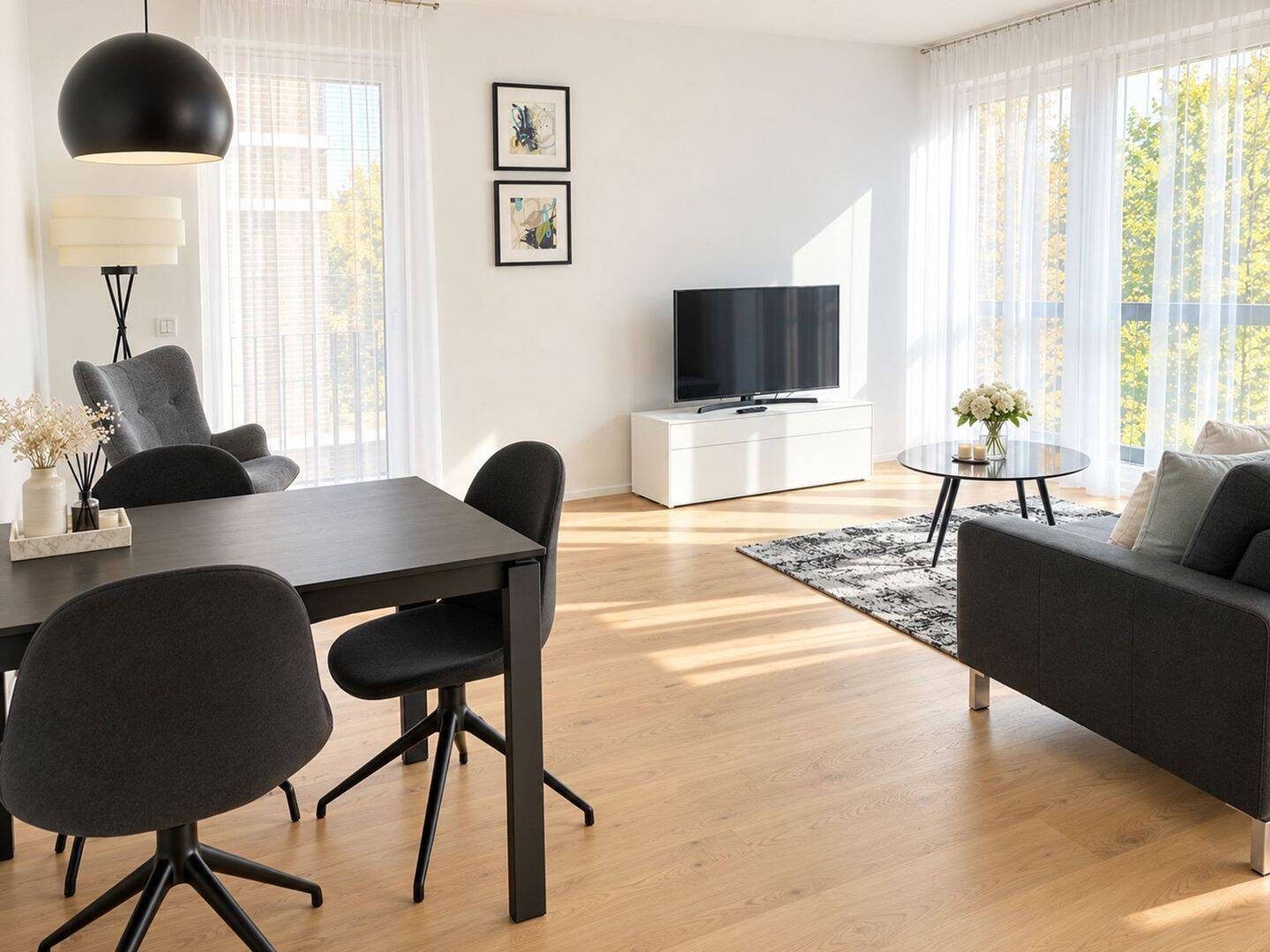 Vollmöblierte Wohnung in Stuttgart-West – All-Inclusive wohnen und direkt einziehen, 70176 Stuttgart (Mitte West)
