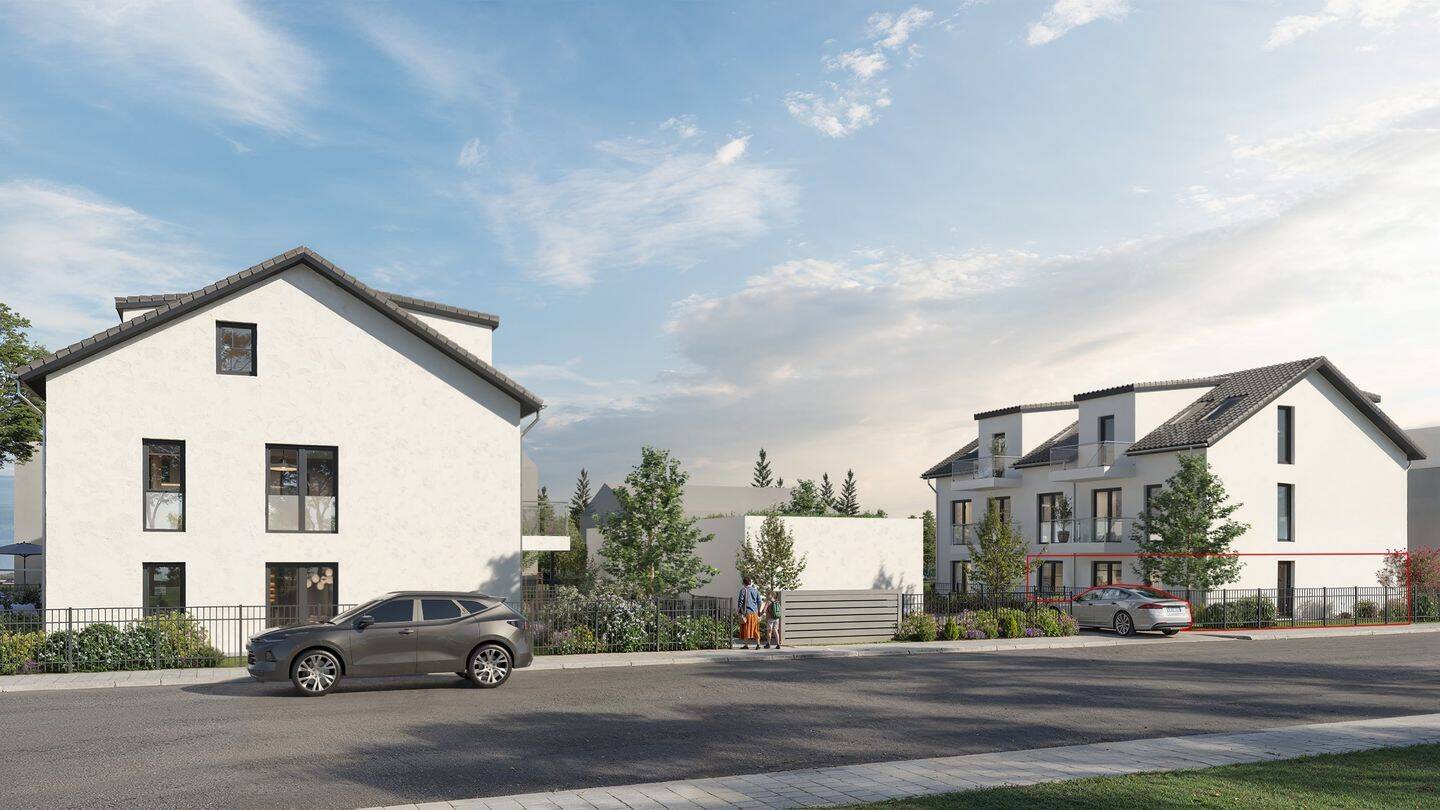 Charmante 3-Zimmer-Wohnung mit Garten und zwei Terrassen, 80935 München (Feldmoching-Hasenbergl Milbertshofen-Am Hart)