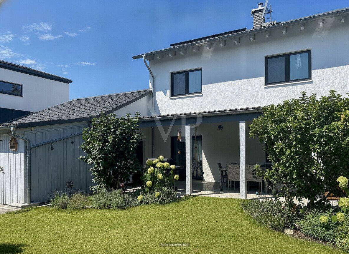 Großzügige Doppelhaushälfte mit sonnigem Garten und moderner Ausstrahlung, 85290 Geisenfeld