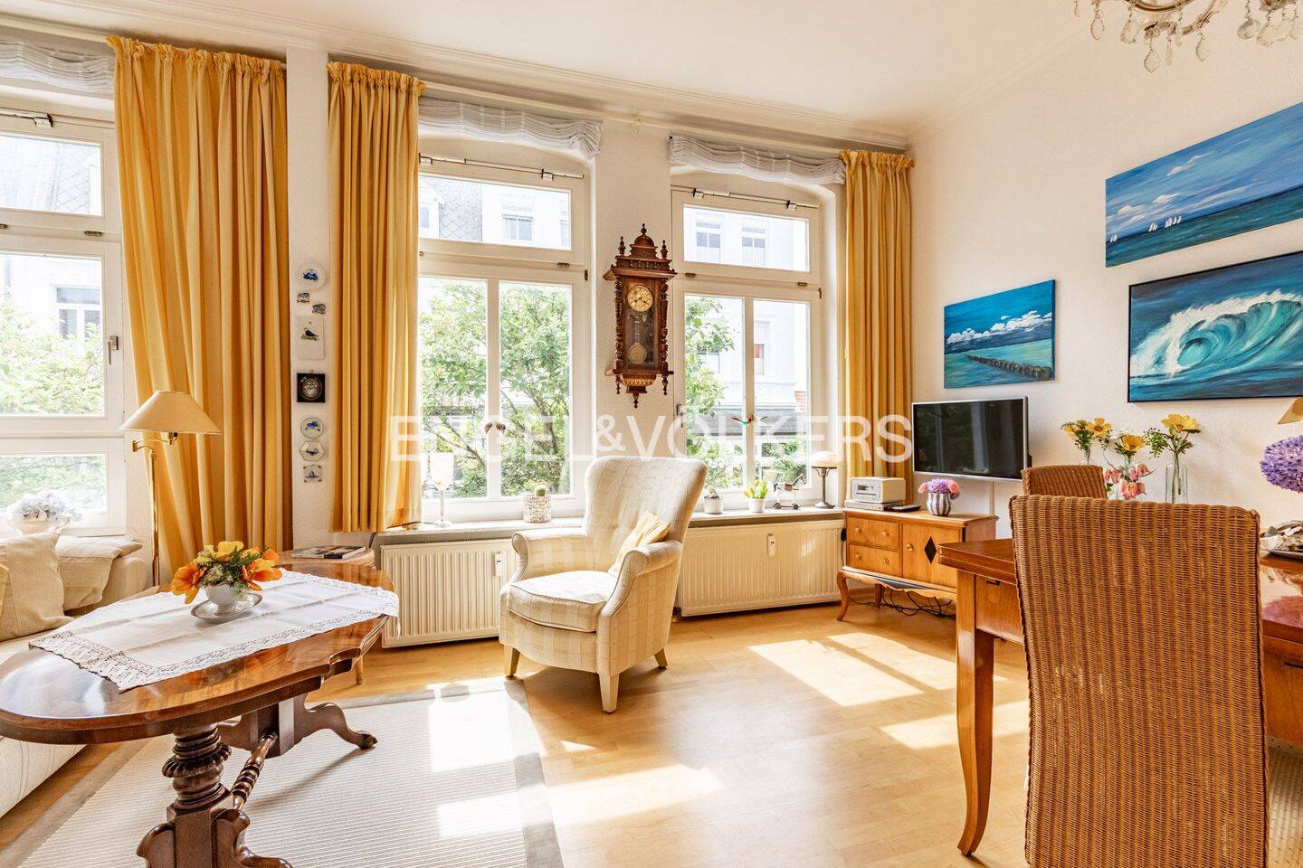 Stilvolle 2-Raum-Altbauwohnung in Top-Lage – Ruhe, Komfort und Meeresnähe!, 26548 Norderney