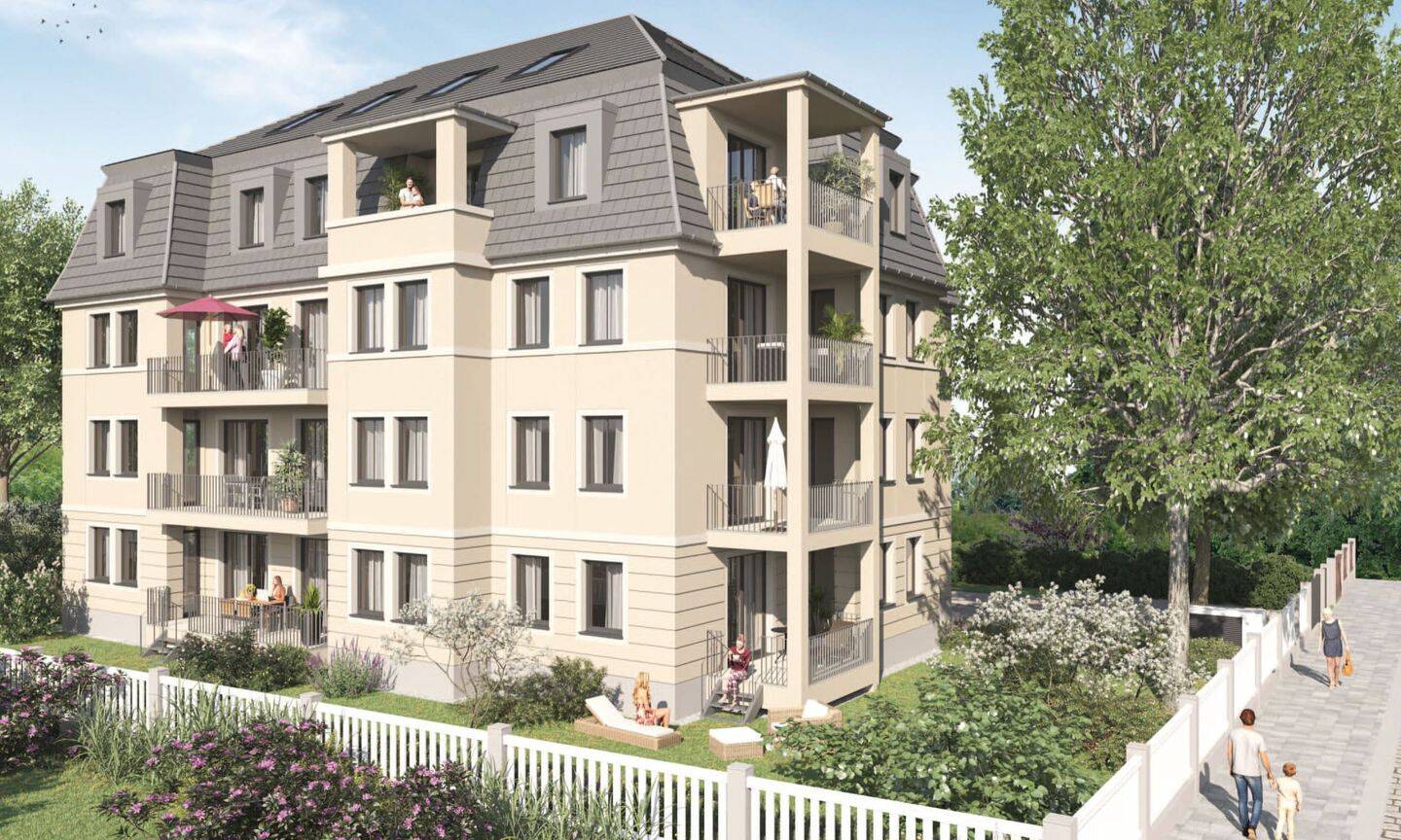 * Erstbezug – moderne 3-Raumwohnung mit Balkon und Einbauküche zwischen Waldpark und Elbe *, 1309 Dresden