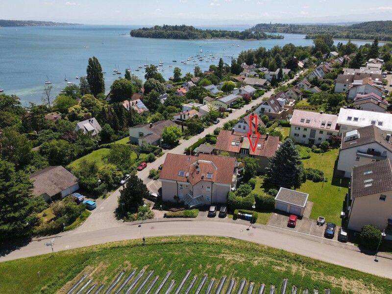 KN-Litzelstetten: unmittelbare Seenähe – 3 Zimmer ETW mit Terrasse und Carport – sofort frei, 78465 Konstanz